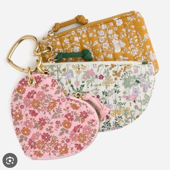 Stoney Clover Lane Accessories - ISO Stoney Clover Lane Liberty Fabric Tri Wallet Keychain